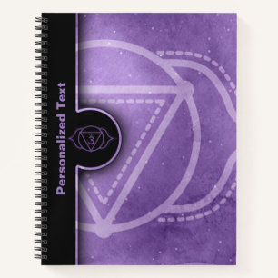 Cuaderno Tercer Eye Chakra Ajna Sanación energética