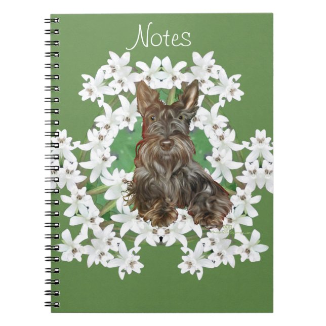 Cuaderno Tercer Flor Escocés (Frente)