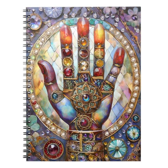 Cuaderno Tercer Ojo Místico Palma (Frente)
