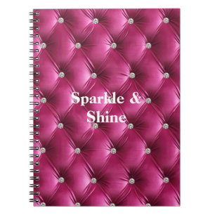 Cuaderno Terciopelo Faux Pink cálido