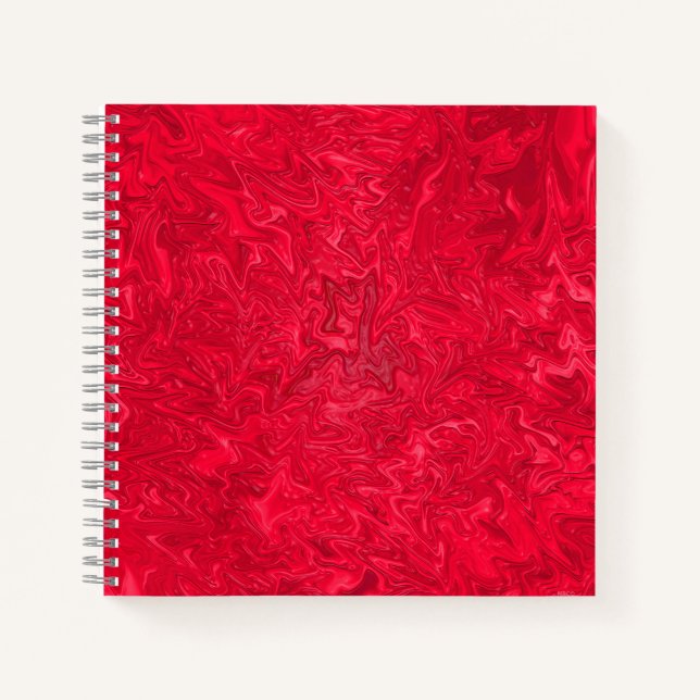 Cuaderno Terciopelo rojo..... (Anverso)