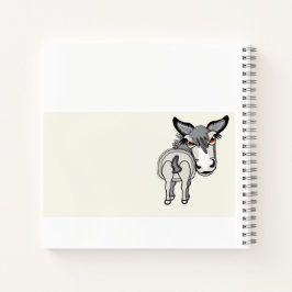 Cuaderno terco como mula