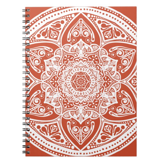 Cuaderno Terracotta Mandala (Frente)
