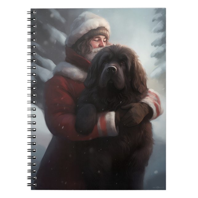 Cuaderno Terranova Con Navidades festivos de Santa Claus (Frente)