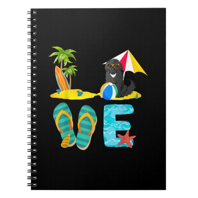 Cuaderno Terranza de vacaciones de verano | Amar a los neon (Frente)