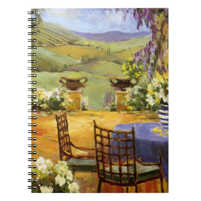 Cuaderno Terraza del campo (Frente)