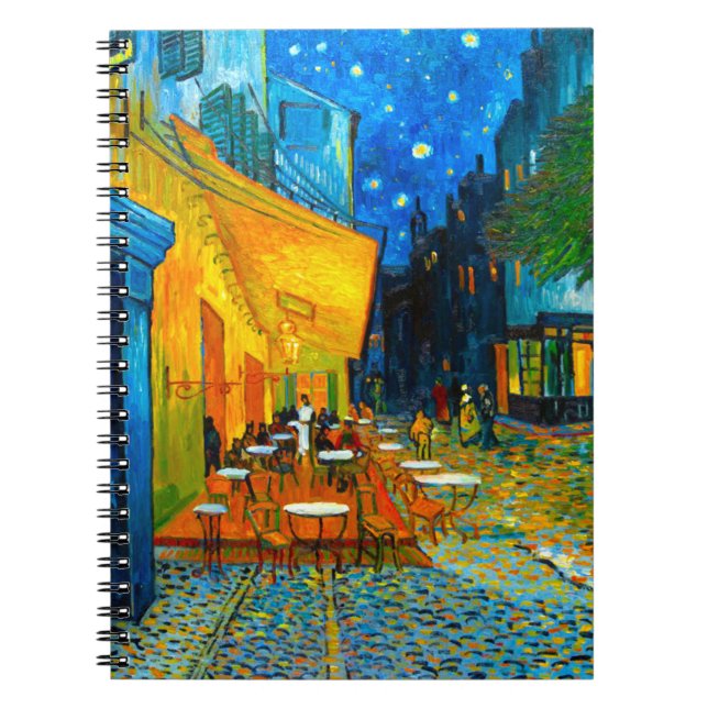 Cuaderno Terraza Van Gogh Café de noche (Frente)