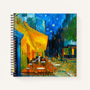 Cuaderno Terraza Van Gogh Café de noche