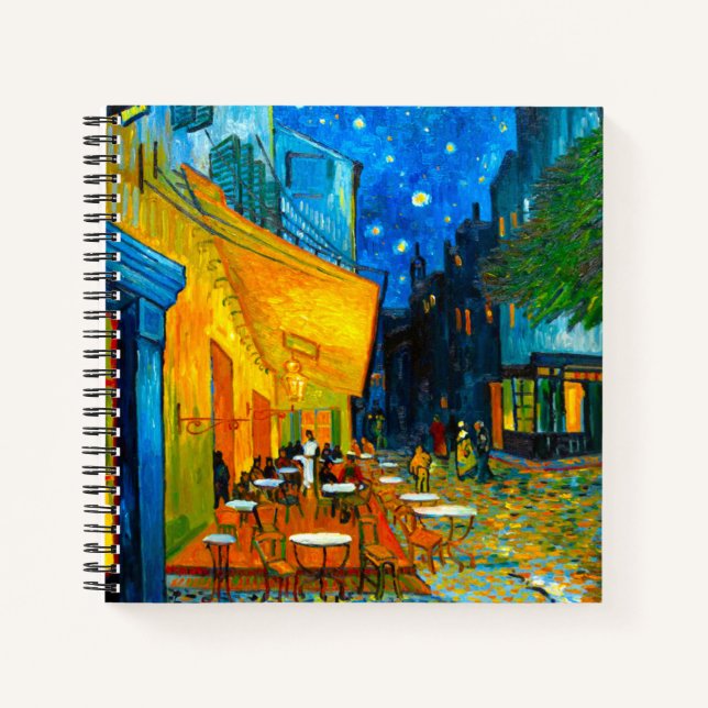 Cuaderno Terraza Van Gogh Café de noche (Anverso)