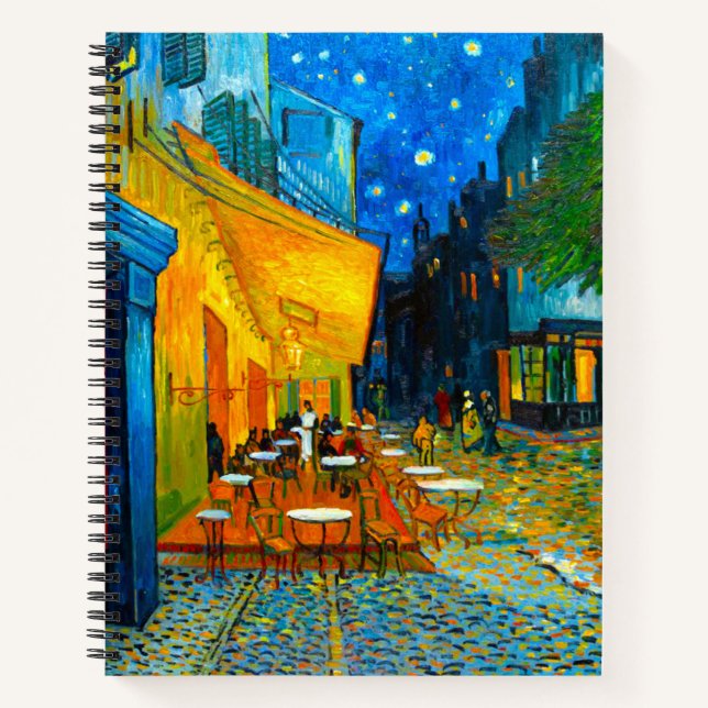 Cuaderno Terraza Van Gogh Café de noche (Anverso)