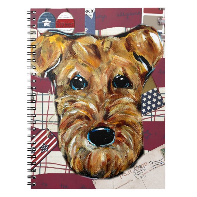 CUADERNO TERRIER AIREDALE (Frente)