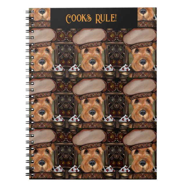 Cuaderno Terrier Airedale  (Frente)