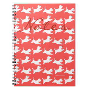Cuaderno Terrier Blanco de West Highland