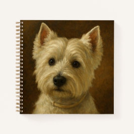 Cuaderno Terrier Blanco de West Highland
