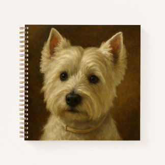 Cuaderno Terrier Blanco de West Highland