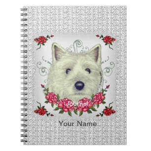 Cuaderno Terrier Cairn de Rosas
