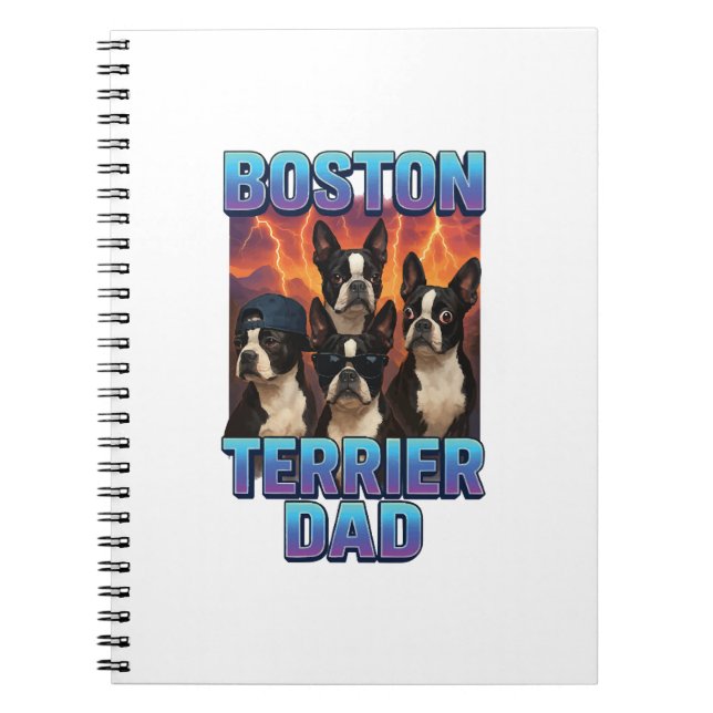 Cuaderno Terrier de Boston (Frente)