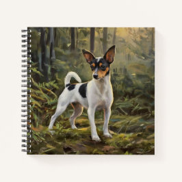 Cuaderno Terrier de zorro de juguete