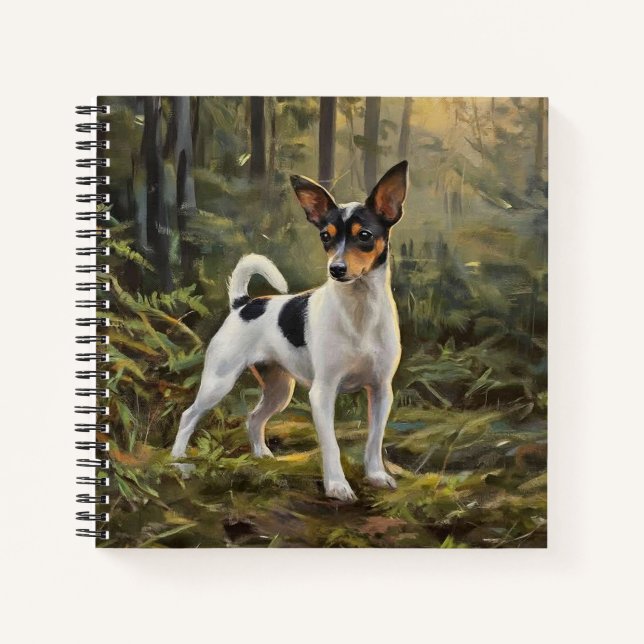 Cuaderno Terrier de zorro de juguete (Anverso)