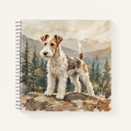 Cuaderno Terrier de zorro de pelo duro