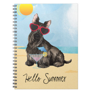 Cuaderno Terrier escocés de verano