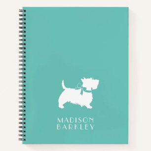 Cuaderno Terrier Escocés Perrito Scottie
