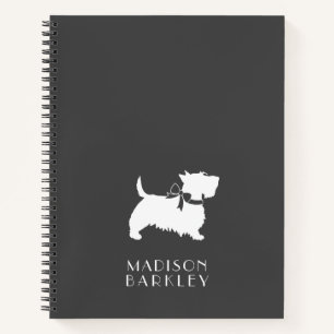 Cuaderno Terrier Escocés Perrito Scottie