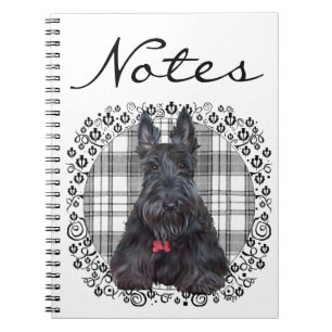 Cuaderno Terrier Escocés sobre Tartán