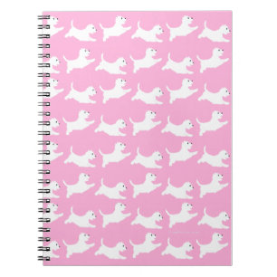 Cuaderno Terrier West Highland Blanco