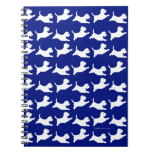 Cuaderno Terrier West Highland Blanco