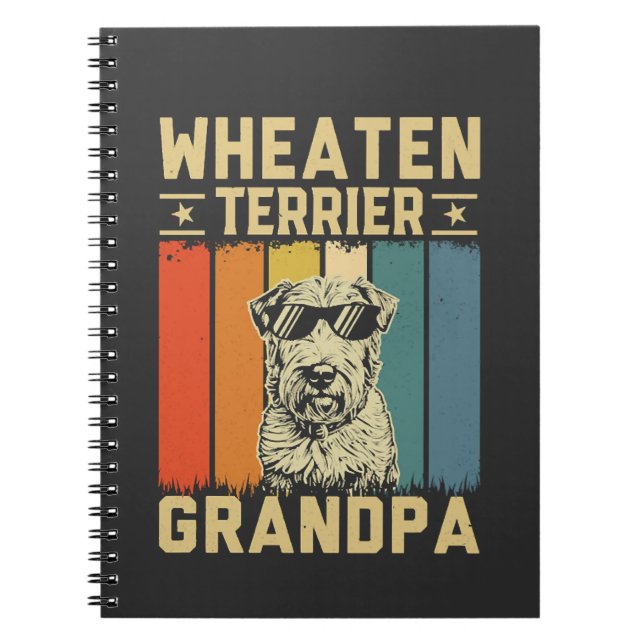 Cuaderno Terrier Wheaten Abuelo (Frente)