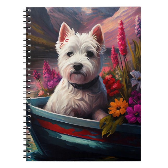 Cuaderno Territorio blanco de la región montañosa occidenta (Frente)