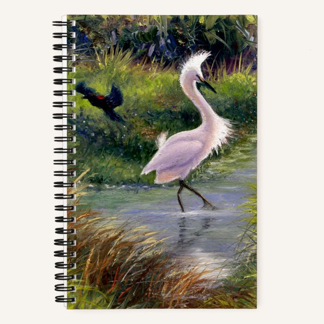 Cuaderno "Territorio de aves" (Anverso)