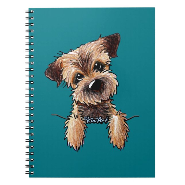 Cuaderno Territorio fronterizo de KiniArt (Frente)