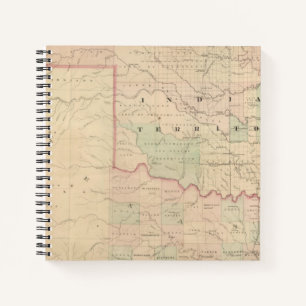 Cuaderno Territorio Indio y Texas, Porción Noroeste
