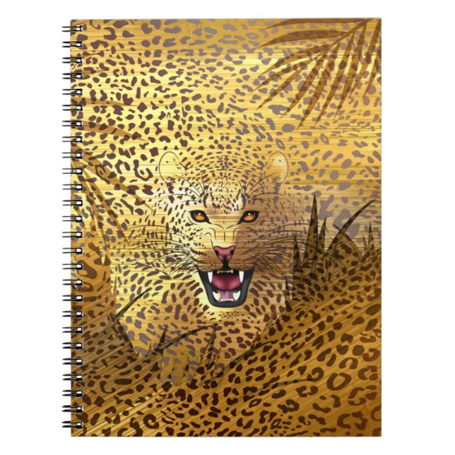 Cuaderno Territorio leopardo 1 (Frente)