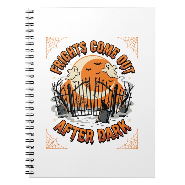 Cuaderno Terror de Halloween Después del Anochecer (Frente)