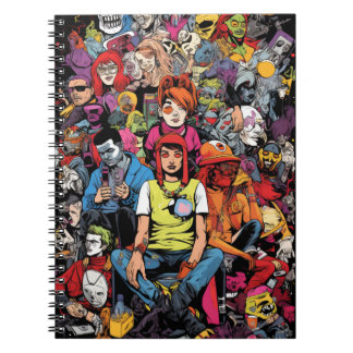Cuaderno Terror Pop Art 