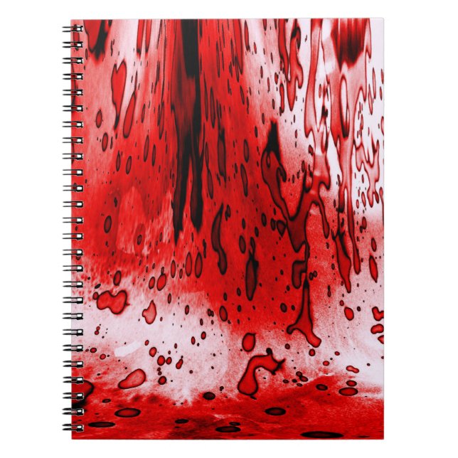 Cuaderno Terrorífico Sangriento Halloween de Terror (Frente)