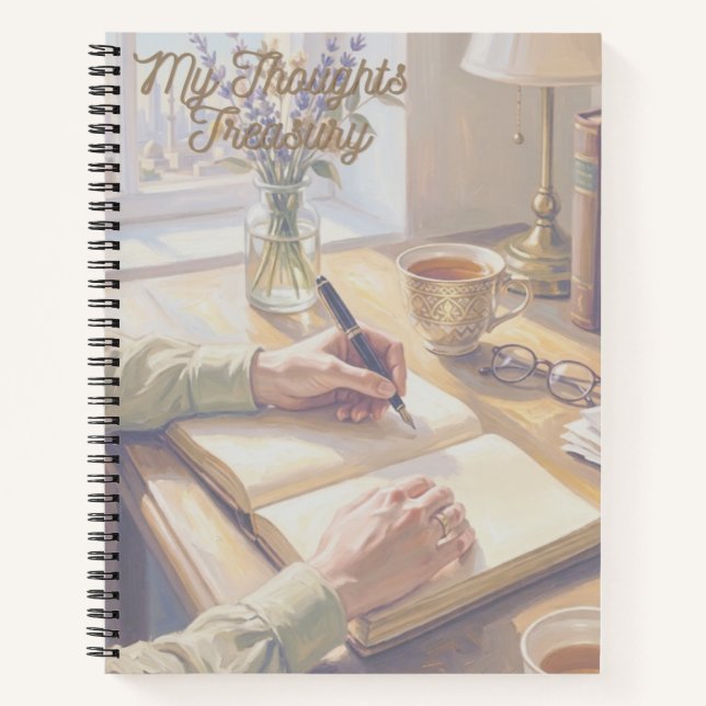 Cuaderno Tesoro de mis pensamientos (Anverso)