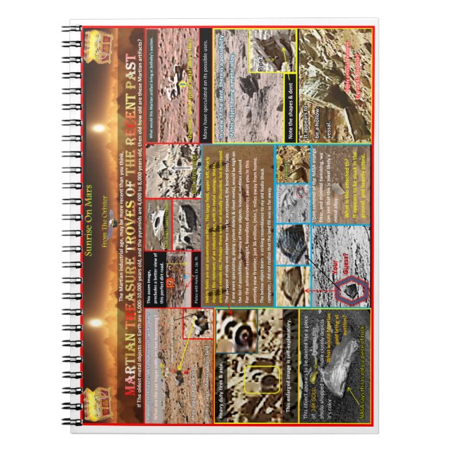 Cuaderno Tesoro marciano (Frente)