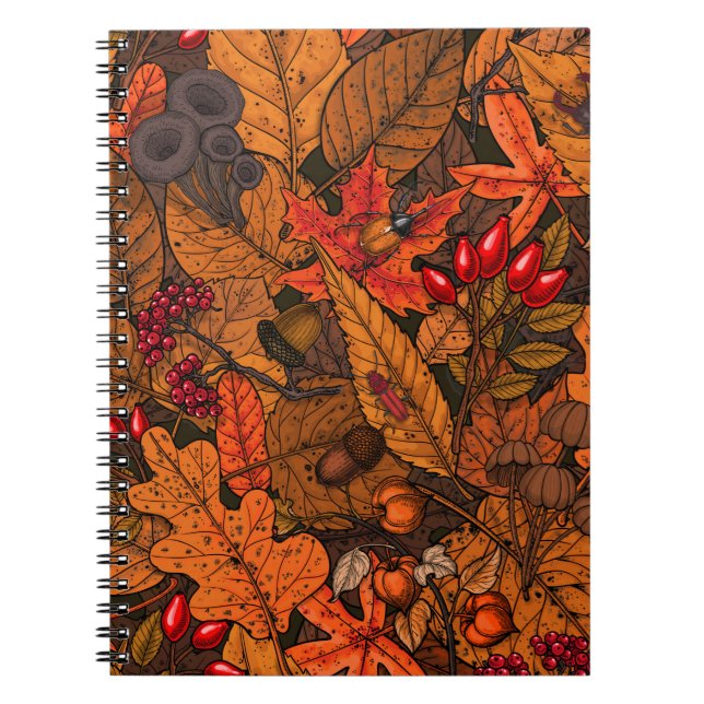 Cuaderno Tesoros de otoño (Frente)