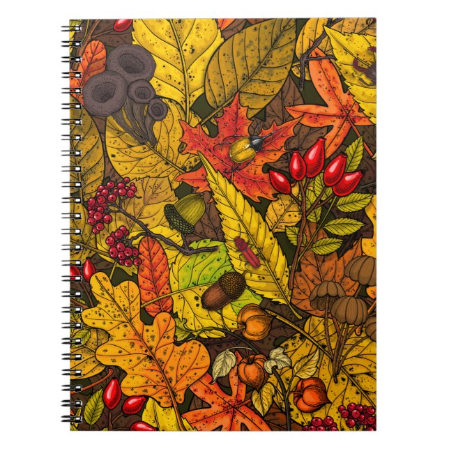 Cuaderno Tesoros de otoño (Frente)