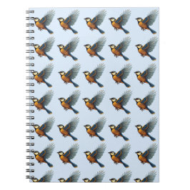 Cuaderno Testigo azul