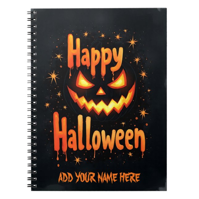 Cuaderno Testigos de Halloween (Frente)