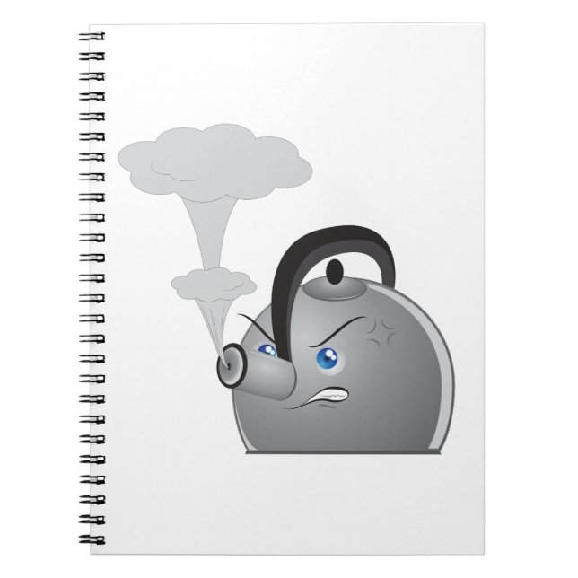 Cuaderno Tetera Enojada (Frente)
