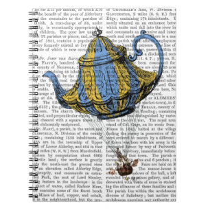 Cuaderno Tetera Voladora 3 Azul y Amarilla