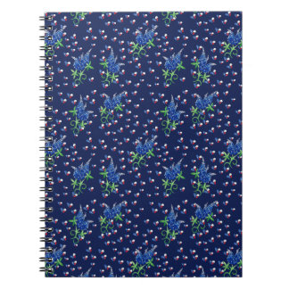 Cuaderno Texas Bluebonnets Texan Lone star