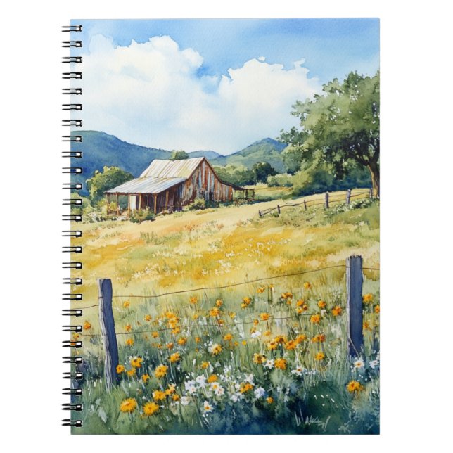 Cuaderno Texas Hill Country (Frente)