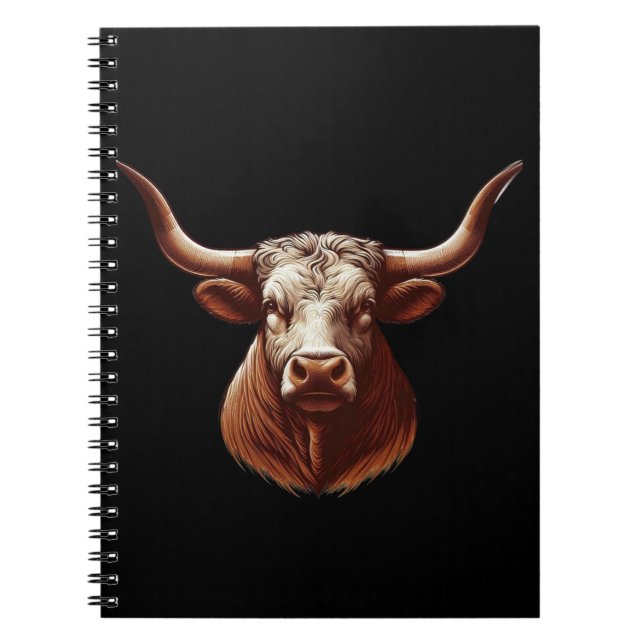 Cuaderno Texas Longhorn (Frente)